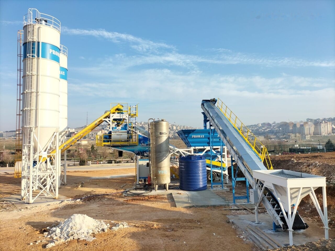 Promax Mobile Concrete Batching Plant PROMAX M100-TWN (100m³/h) - Betona rūpnīca: foto 2 Promax Mobile Concrete Batching Plant PROMAX M100-TWN (100m³/h) - Betona rūpnīca: foto 2