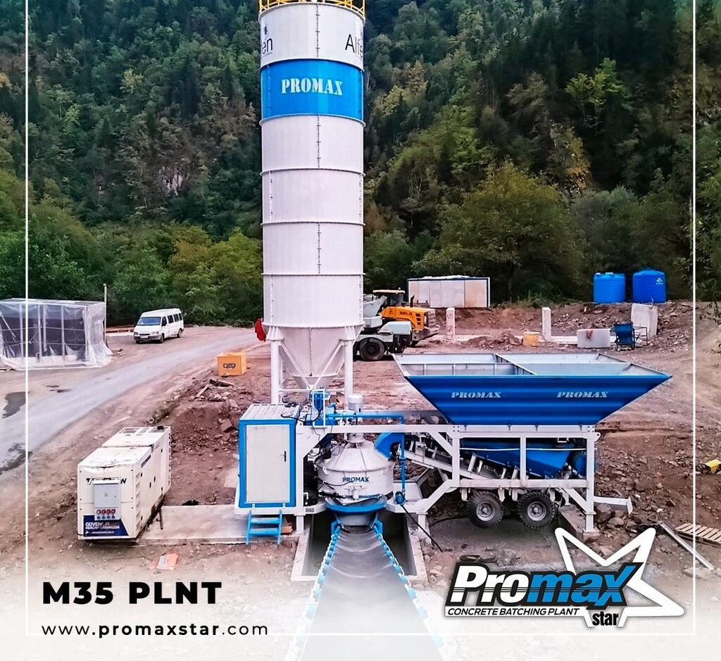 Promax Mobile Concrete Batching Plant PROMAX M35-PLNT (35m³/h) - Betona maisītājs: foto 5 Promax Mobile Concrete Batching Plant PROMAX M35-PLNT (35m³/h) - Betona maisītājs: foto 5