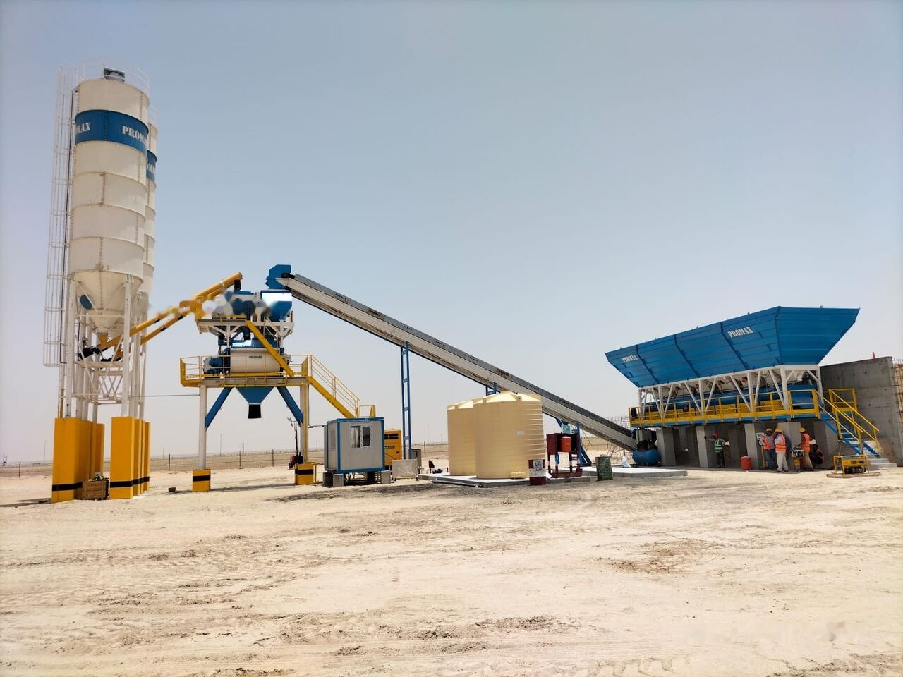 Promax Stationary Concrete Batching Plant S130-TWN (130m/h) - Betona rūpnīca: foto 1 Promax Stationary Concrete Batching Plant S130-TWN (130m/h) - Betona rūpnīca: foto 1