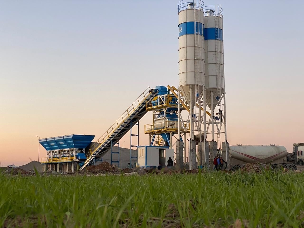 Promax Stationary Concrete Batching Plant S130-TWN (130m/h) - Betona rūpnīca: foto 2 Promax Stationary Concrete Batching Plant S130-TWN (130m/h) - Betona rūpnīca: foto 2