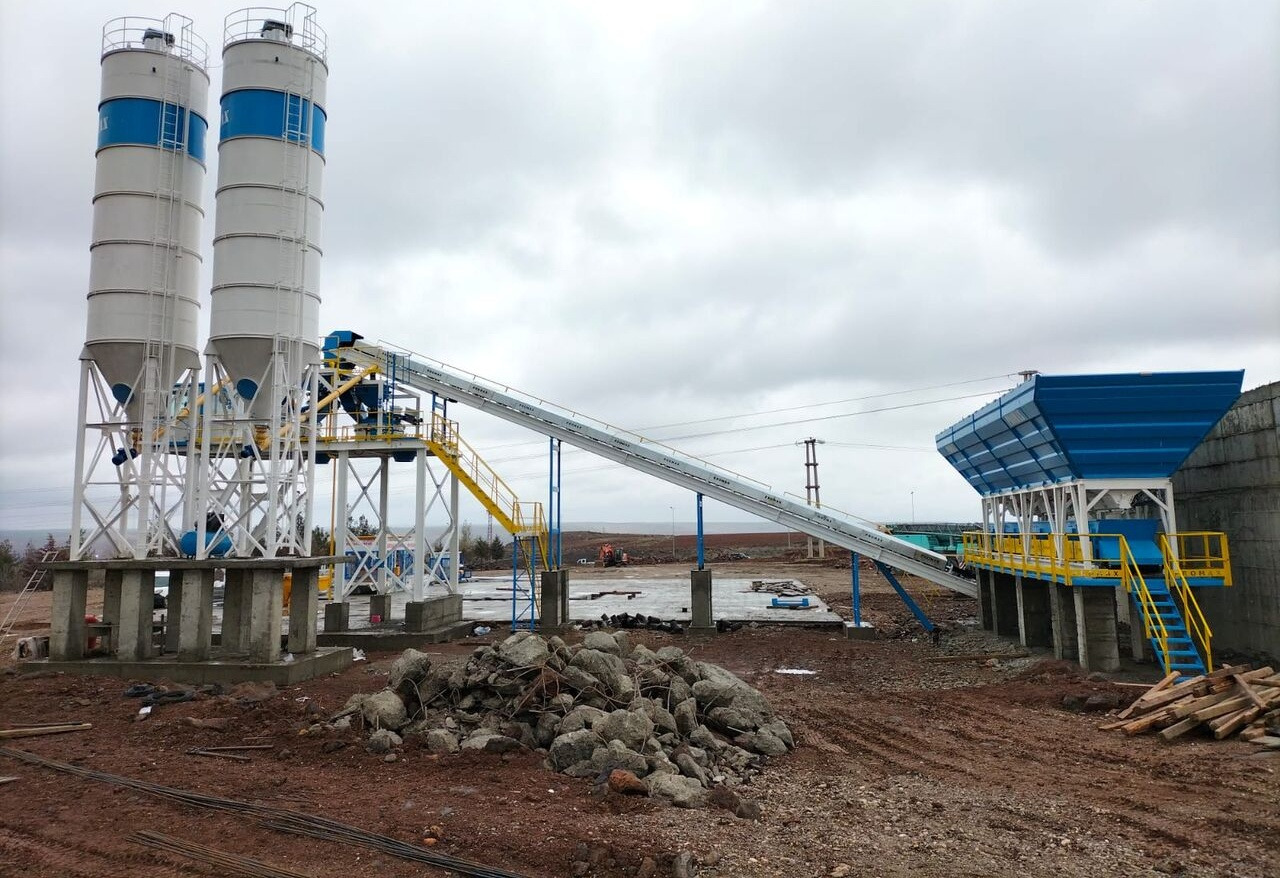Promax Stationary Concrete Batching Plant with Double Planetary Mixer - Betona rūpnīca: foto 3 Promax Stationary Concrete Batching Plant with Double Planetary Mixer - Betona rūpnīca: foto 3