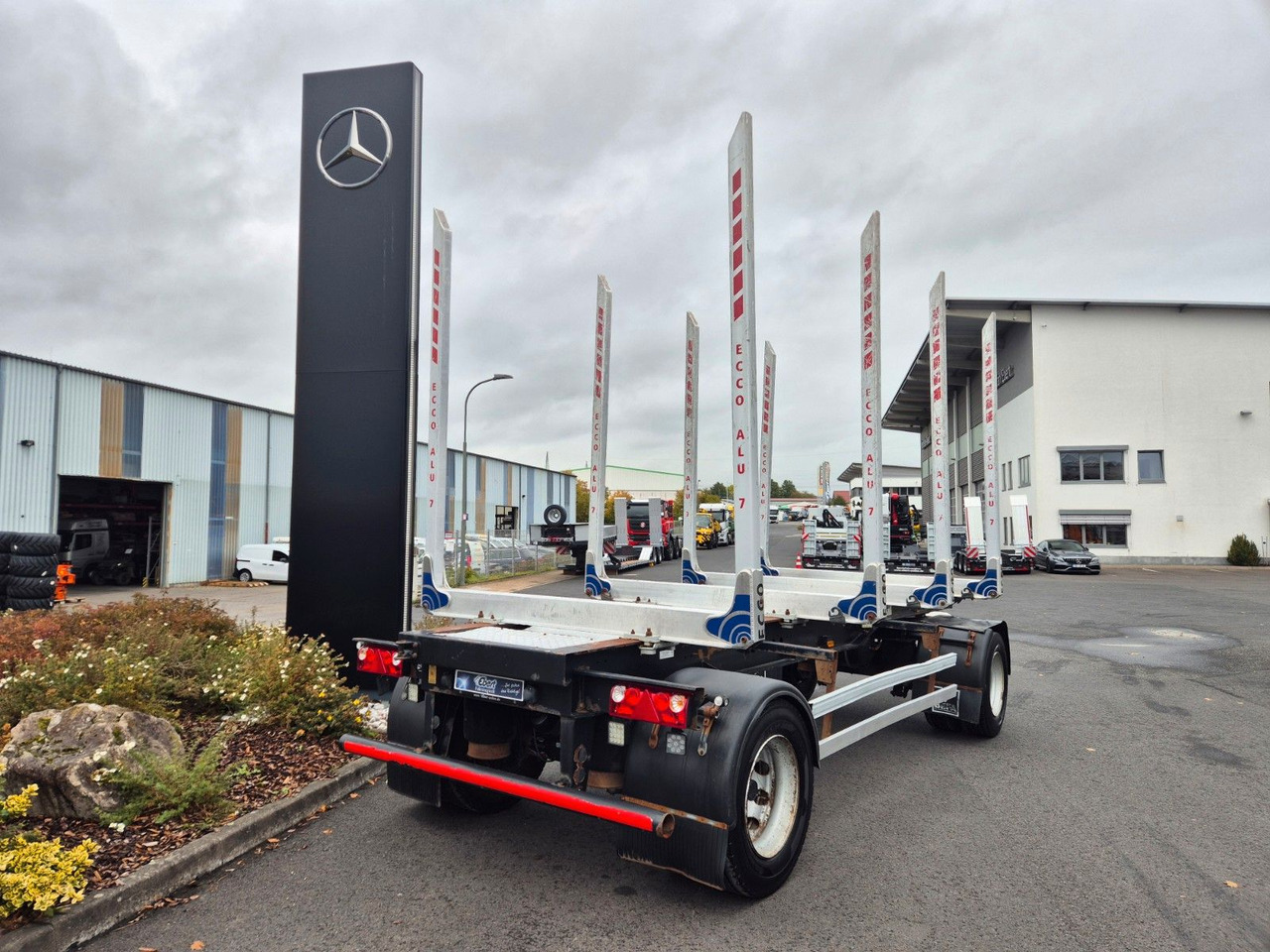 Befa 2S24LZ63 Kurzholzanhänger - Kokvedēja piekabe: foto 1 Befa 2S24LZ63 Kurzholzanhänger - Kokvedēja piekabe: foto 1