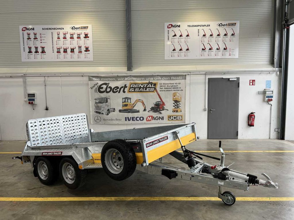 Brian James General Plant / kippbar / Länge: 3.1m / 3.500kg - Piekabe zema profila platforma: foto 1 Brian James General Plant / kippbar / Länge: 3.1m / 3.500kg - Piekabe zema profila platforma: foto 1