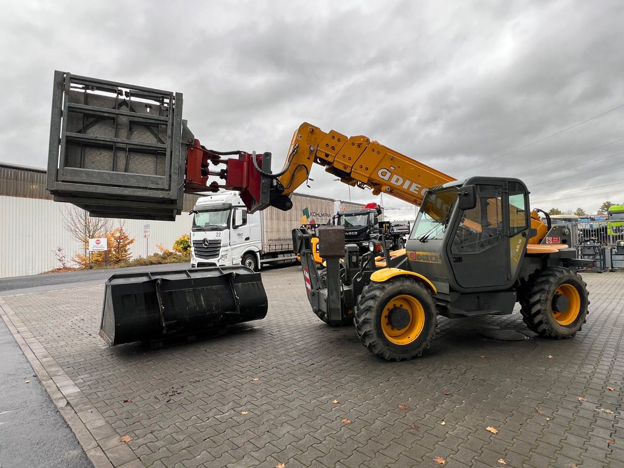 Riteņu iekrāvējs Dieci Icarus 40.16 ET 166 / 4.238 h / 2003: foto 8