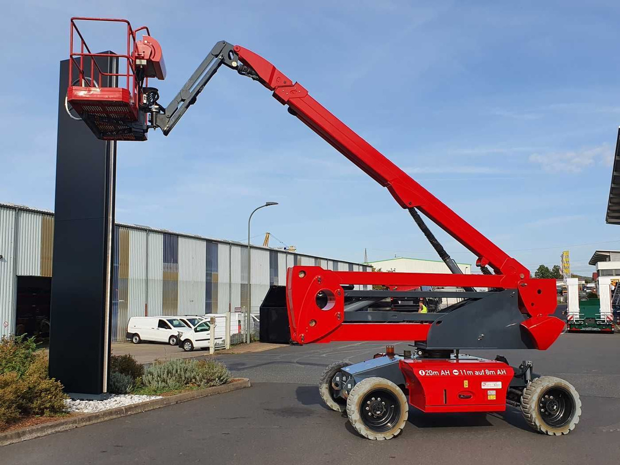 Dingli Magni GTBZ20AE 4x4 /20,2m / 327h /Elektro - Teleskopiskais pacēlājs: foto 2 Dingli Magni GTBZ20AE 4x4 /20,2m / 327h /Elektro - Teleskopiskais pacēlājs: foto 2