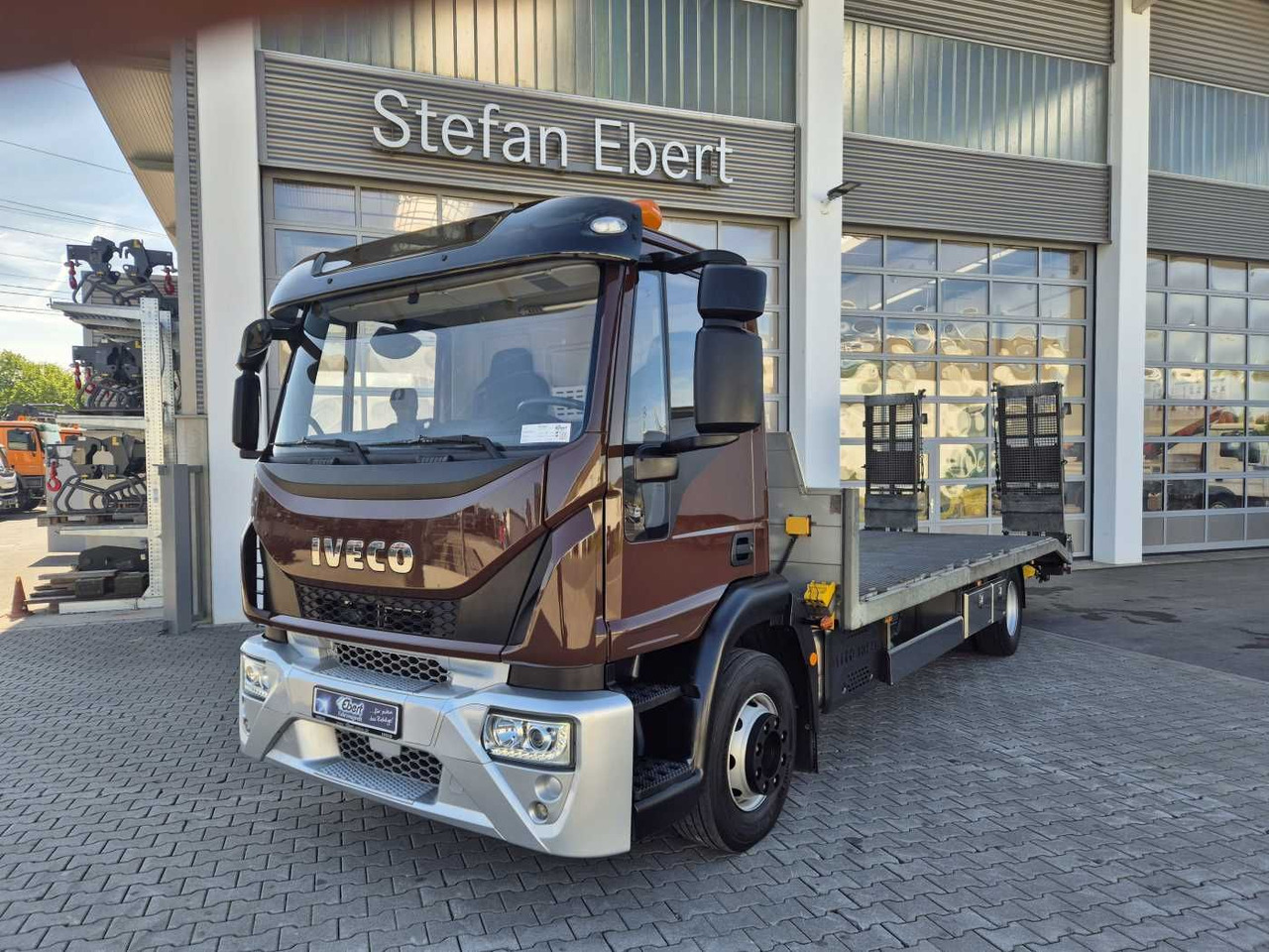 Iveco Eurocargo ML140E25/P Maschinentransporter Winde - Autovedējs: foto 1 Iveco Eurocargo ML140E25/P Maschinentransporter Winde - Autovedējs: foto 1
