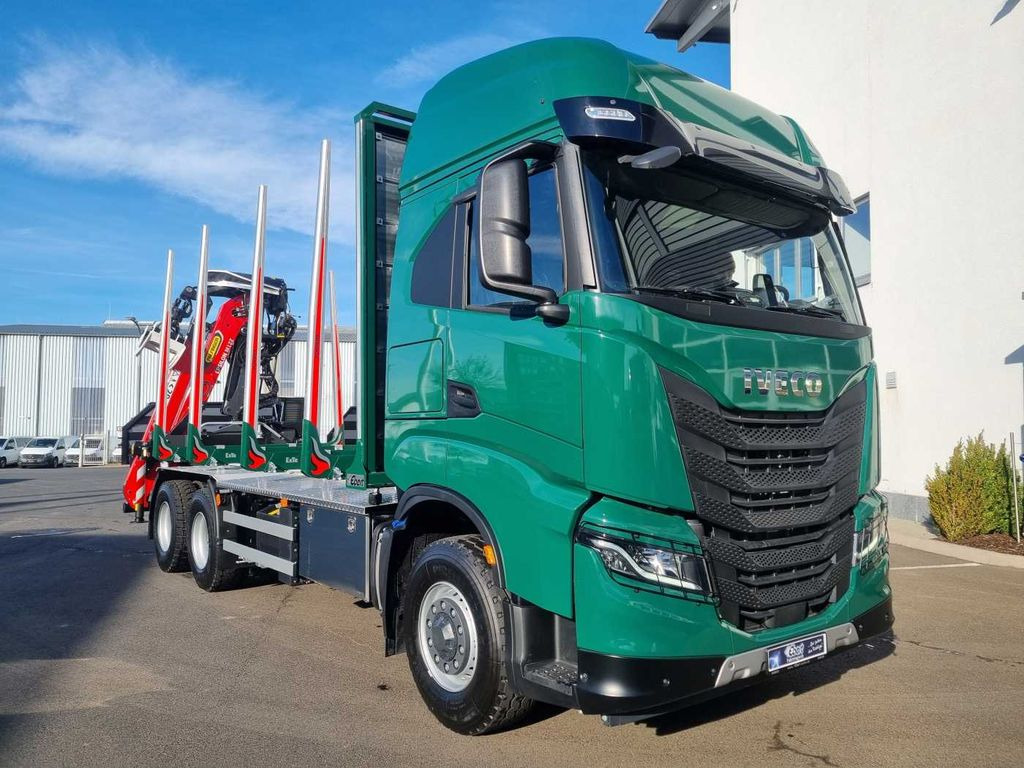 Iveco X-Way AS300X57 Z/P HR ON+ 6x4 (6x6 Hi Traction) - Kokvedējs, Kravas auto ar manipulatoru: foto 5 Iveco X-Way AS300X57 Z/P HR ON+ 6x4 (6x6 Hi Traction) - Kokvedējs, Kravas auto ar manipulatoru: foto 5