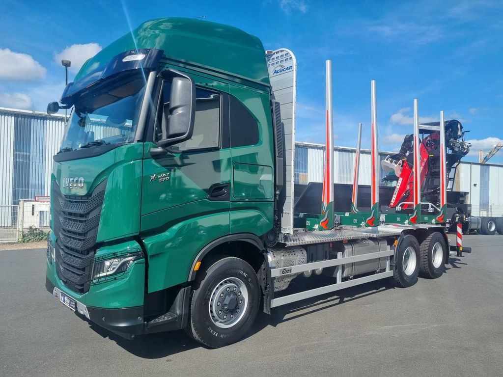 Iveco X-Way AS300X57 Z/P HR ON+ 6x4 (6x6 Hi Traction) - Kokvedējs, Kravas auto ar manipulatoru: foto 2 Iveco X-Way AS300X57 Z/P HR ON+ 6x4 (6x6 Hi Traction) - Kokvedējs, Kravas auto ar manipulatoru: foto 2