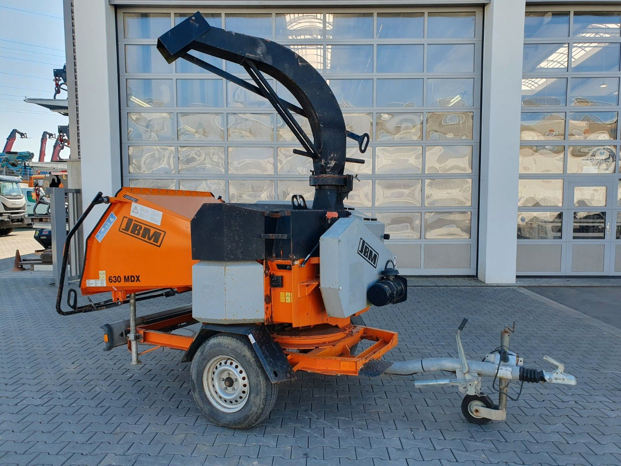 JBM 630 MDX Holzhacker / nur 133h / 2008 - Šķeldotājs: foto 2 JBM 630 MDX Holzhacker / nur 133h / 2008 - Šķeldotājs: foto 2