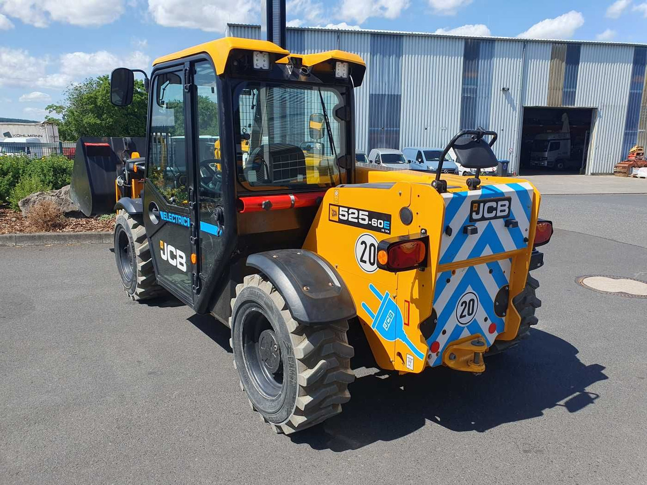 JCB 525-60E / Elektro / 2022 / nur 176h / Gabel - Teleskopiskais iekrāvējs: foto 5 JCB 525-60E / Elektro / 2022 / nur 176h / Gabel - Teleskopiskais iekrāvējs: foto 5