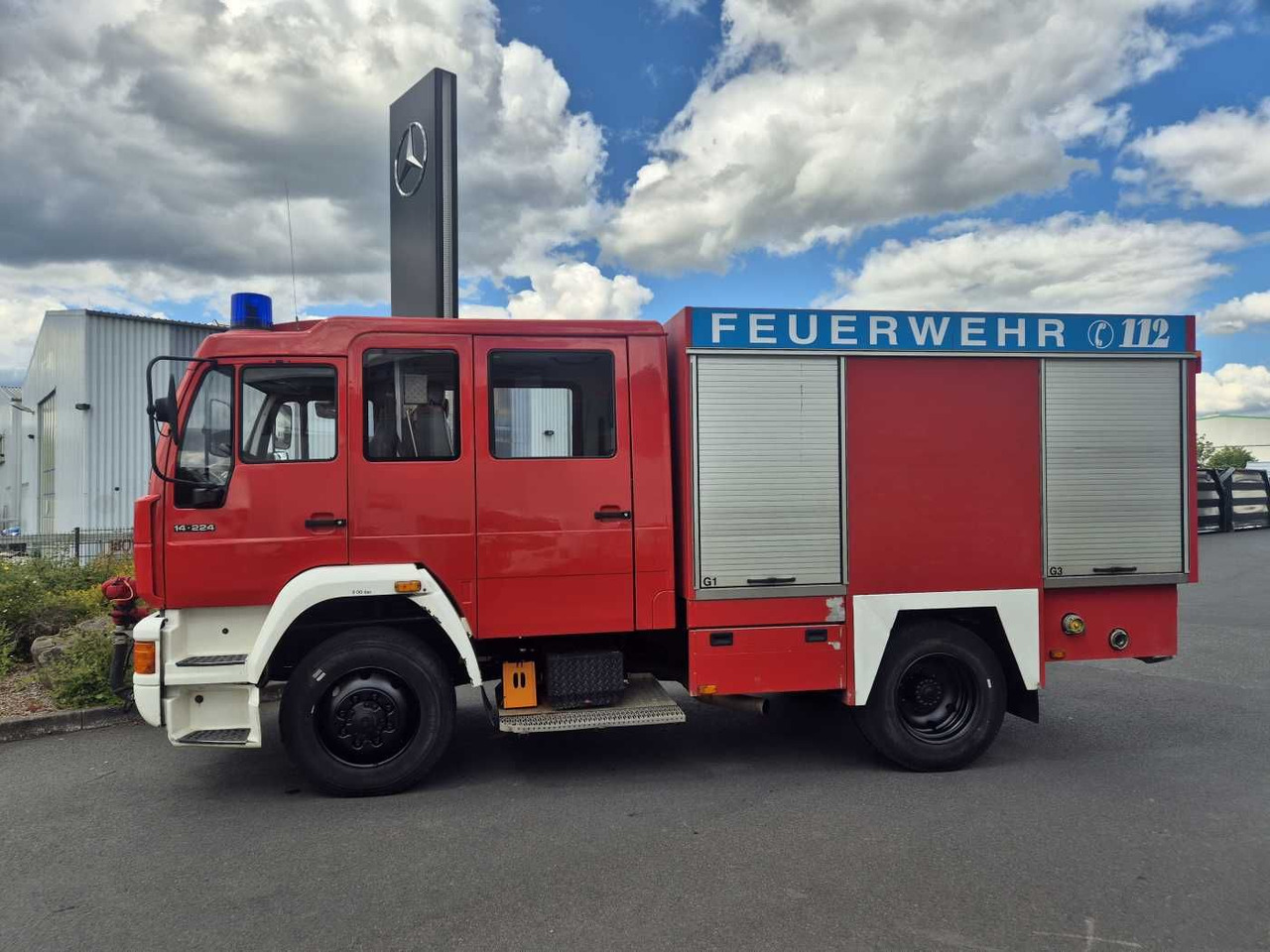 MAN 14.224 4x4 TLF 16/29 Tanklöschfahrzeug Feuerwehr - Kravas automašīna: foto 5 MAN 14.224 4x4 TLF 16/29 Tanklöschfahrzeug Feuerwehr - Kravas automašīna: foto 5