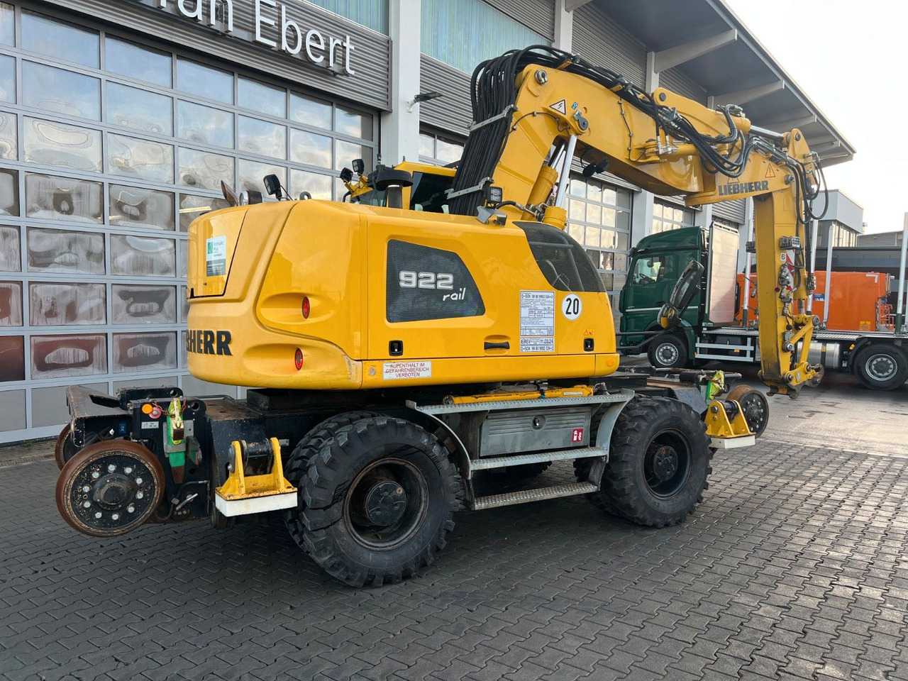 Liebherr A922 Rail Litronic / 8.277h / Bahnzulassung 2030 - Riteņu ekskavators: foto 4 Liebherr A922 Rail Litronic / 8.277h / Bahnzulassung 2030 - Riteņu ekskavators: foto 4