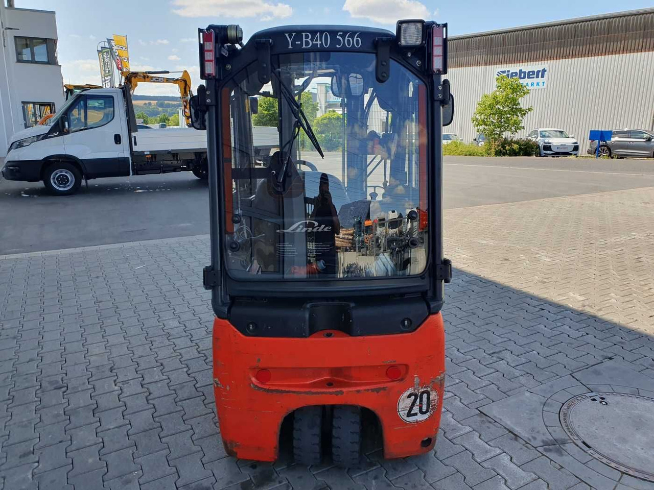 Linde E14 - 01 / Triplex: 4.00m! / SS / nur 3.405h! - Elektroiekrāvējs: foto 5 Linde E14 - 01 / Triplex: 4.00m! / SS / nur 3.405h! - Elektroiekrāvējs: foto 5