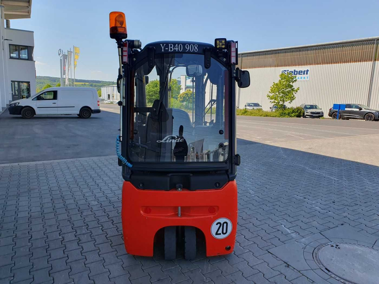 Linde E14 - 01 / Triplex: 4.10m! / SS / nur 1.003h! - Elektroiekrāvējs: foto 5 Linde E14 - 01 / Triplex: 4.10m! / SS / nur 1.003h! - Elektroiekrāvējs: foto 5