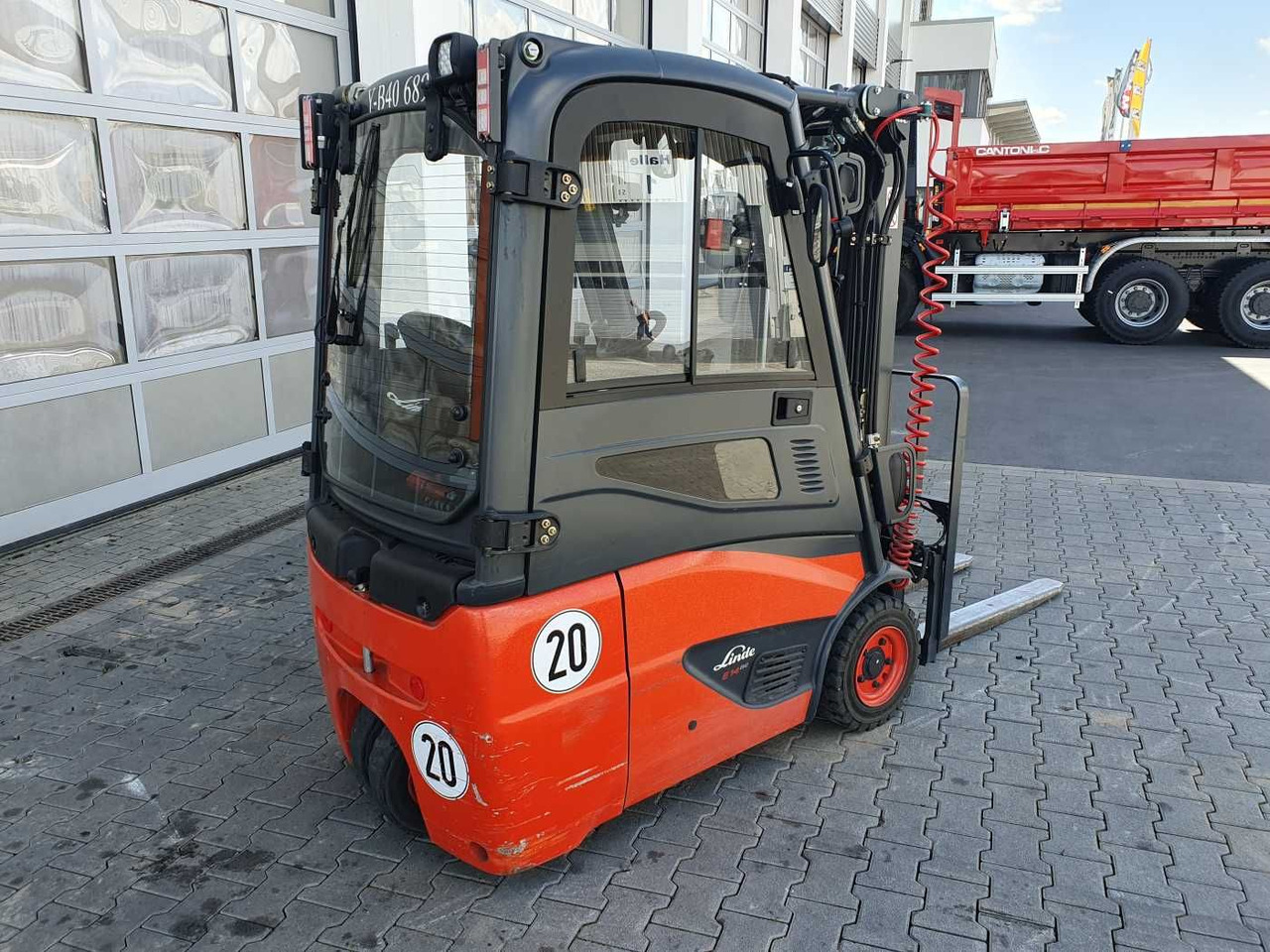 Linde E14 - 02 / Triplex: 4.00m! / SS / 855h! / 2021 - Elektroiekrāvējs: foto 3 Linde E14 - 02 / Triplex: 4.00m! / SS / 855h! / 2021 - Elektroiekrāvējs: foto 3