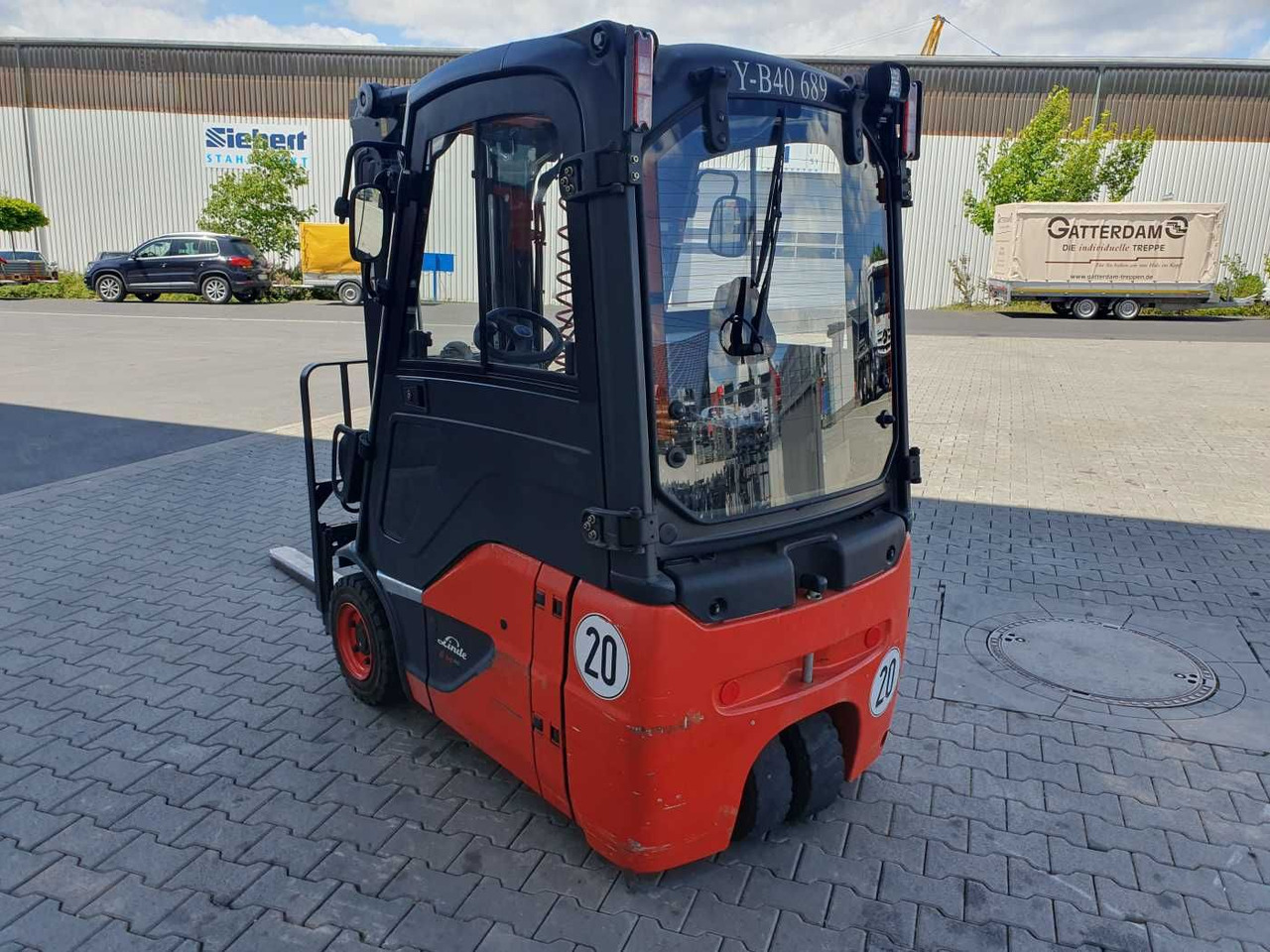 Linde E14 - 02 / Triplex: 4.00m! / SS / 855h! / 2021 - Elektroiekrāvējs: foto 5 Linde E14 - 02 / Triplex: 4.00m! / SS / 855h! / 2021 - Elektroiekrāvējs: foto 5