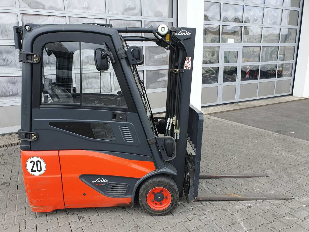 Linde E14 - 02 / Triplex: 4.00m! / SS / nur 2.119h! - Elektroiekrāvējs: foto 3 Linde E14 - 02 / Triplex: 4.00m! / SS / nur 2.119h! - Elektroiekrāvējs: foto 3