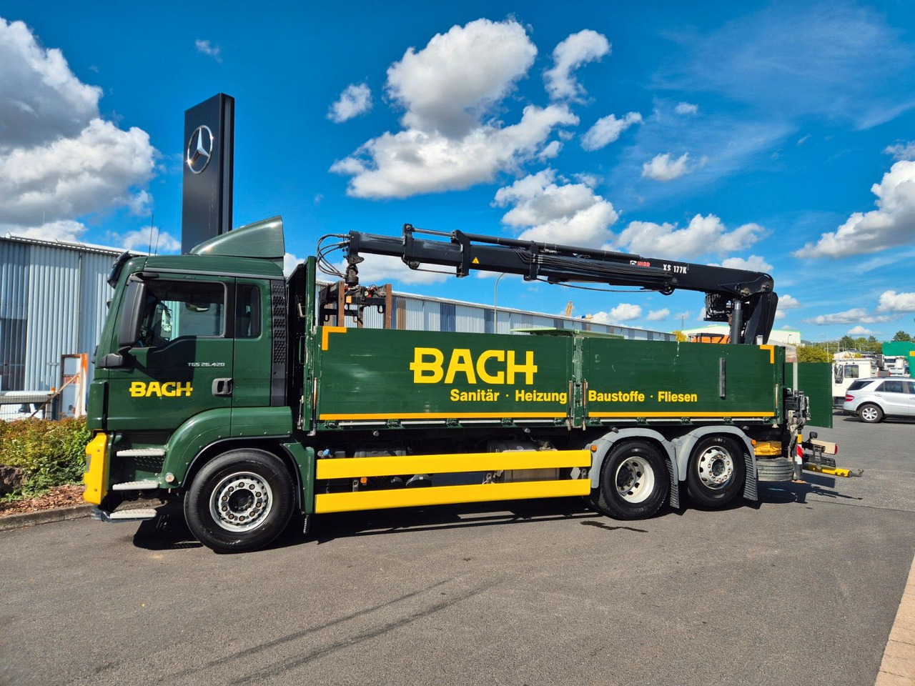 MAN TGS 26.420 6x2-4 LL Hiab 177K PRO 2 Stück - Bortu kravas automašīna/ Platforma: foto 4 MAN TGS 26.420 6x2-4 LL Hiab 177K PRO 2 Stück - Bortu kravas automašīna/ Platforma: foto 4