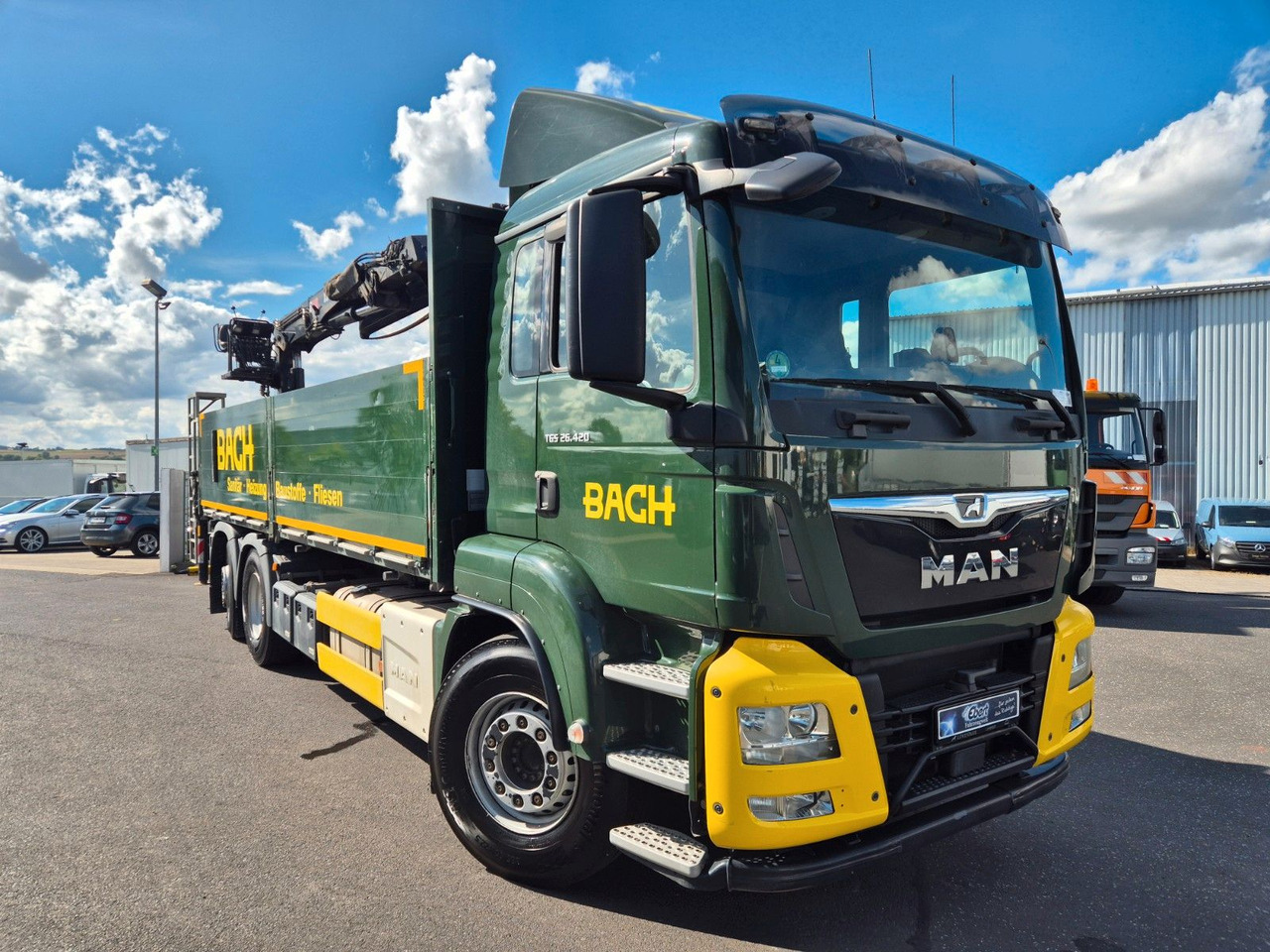 MAN TGS 26.420 6x2-4 LL Hiab 177K PRO 2 Stück - Bortu kravas automašīna/ Platforma: foto 3 MAN TGS 26.420 6x2-4 LL Hiab 177K PRO 2 Stück - Bortu kravas automašīna/ Platforma: foto 3