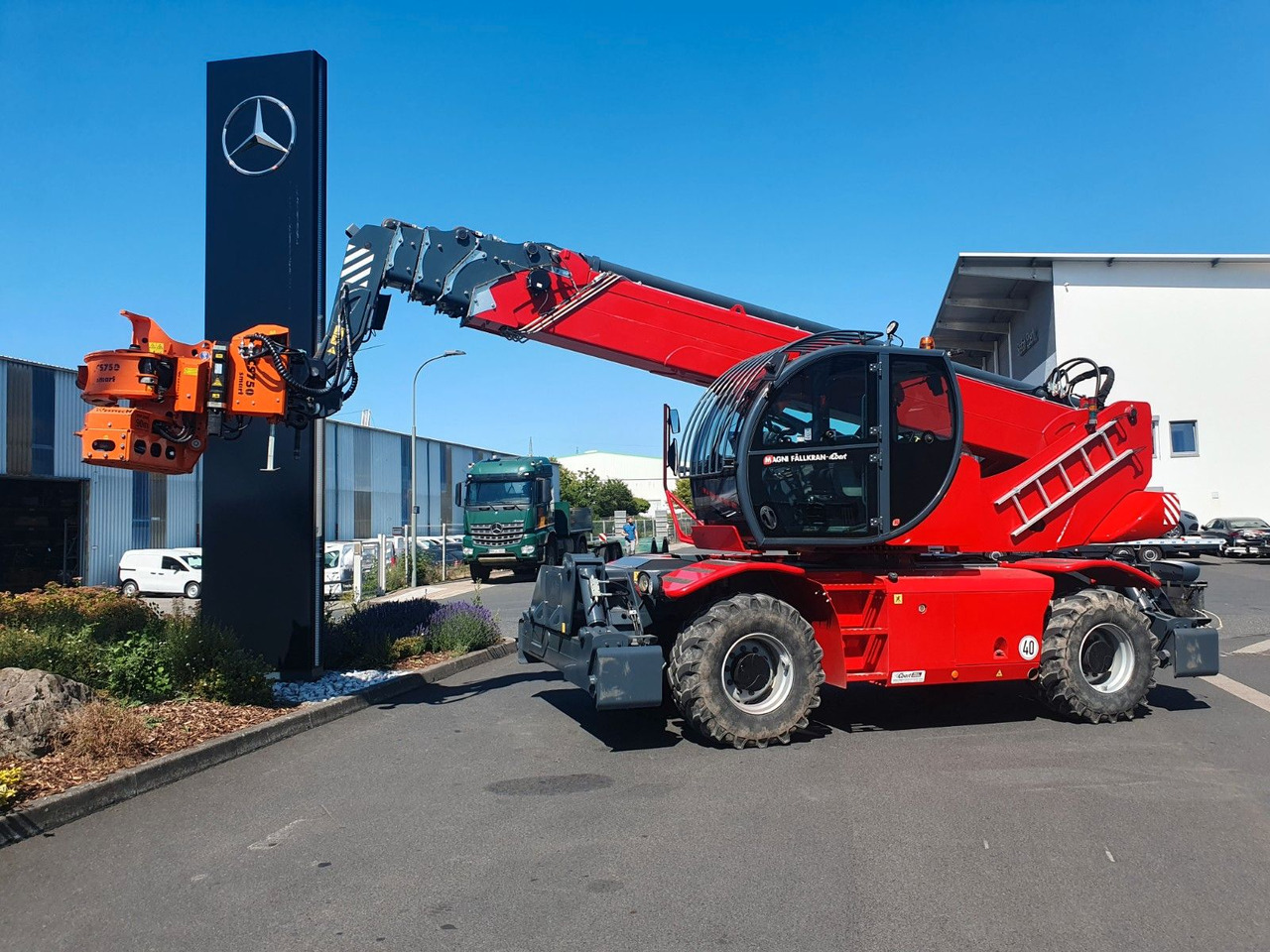 Magni RTH 6.30 SH / Fällkran / nur 1.340h / 2021 - Teleskopiskais iekrāvējs: foto 2 Magni RTH 6.30 SH / Fällkran / nur 1.340h / 2021 - Teleskopiskais iekrāvējs: foto 2