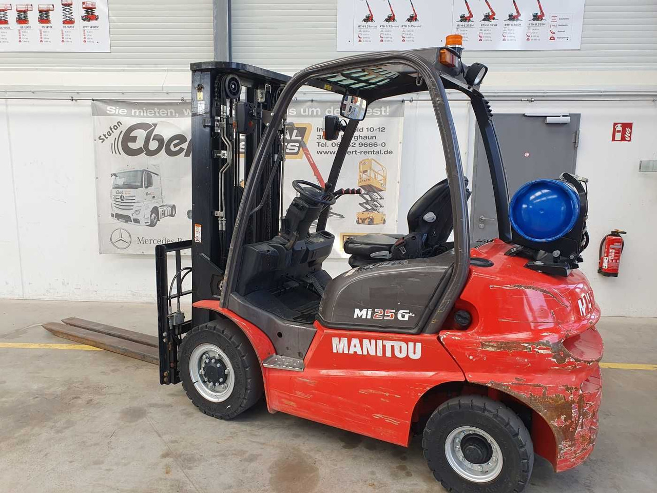 Manitou MI 25 G / Triplex: 4.70m / nur 1.976h! / SS - Autokrāvējs: foto 5 Manitou MI 25 G / Triplex: 4.70m / nur 1.976h! / SS - Autokrāvējs: foto 5