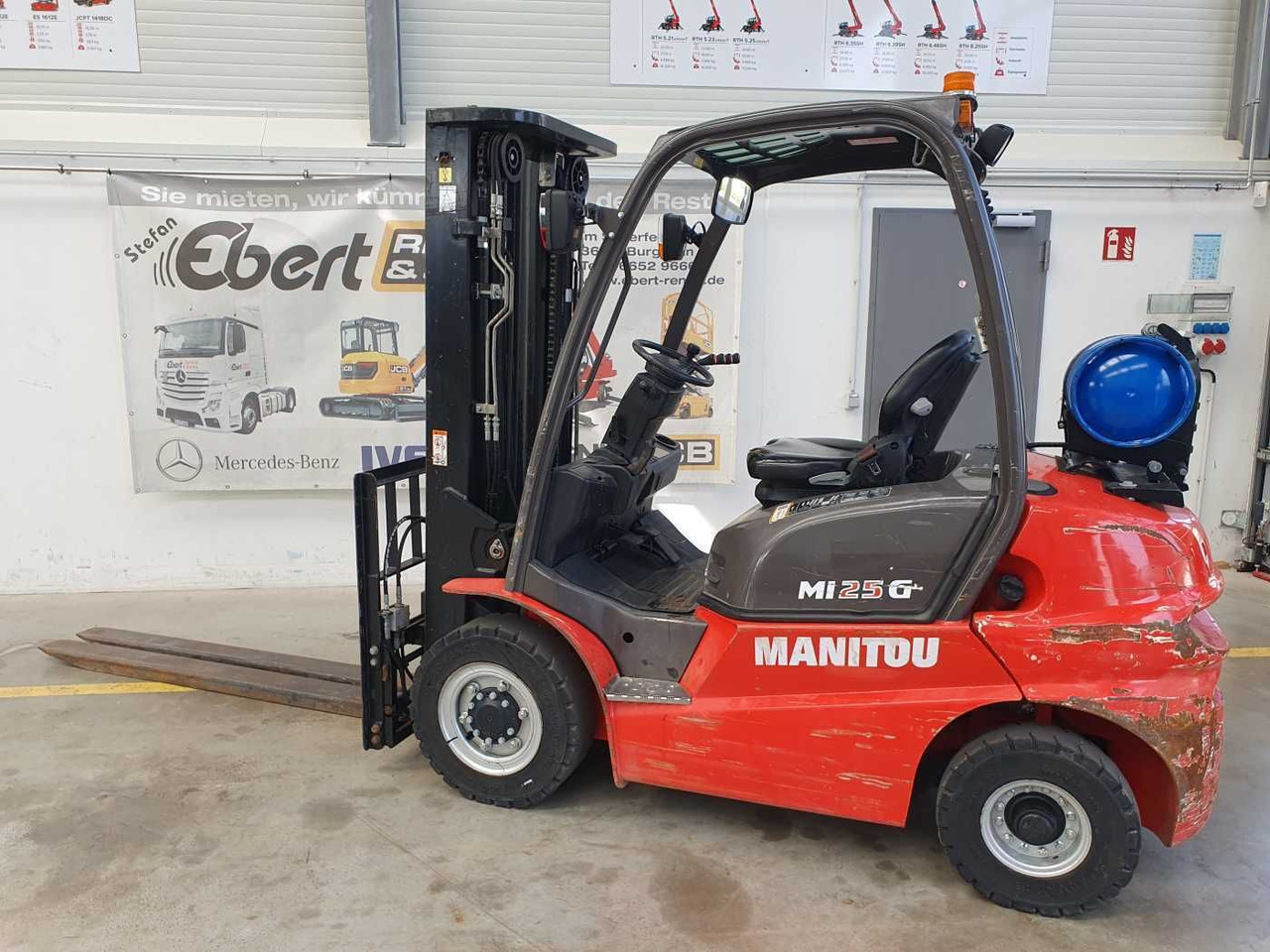 Manitou MI 25 G / Triplex: 4.70m / nur 1.976h! / SS - Autokrāvējs: foto 2 Manitou MI 25 G / Triplex: 4.70m / nur 1.976h! / SS - Autokrāvējs: foto 2
