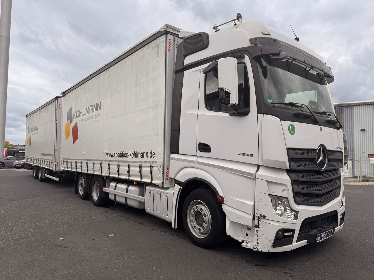 Mercedes-Benz Actros 2542 LnR 6x2 Retarder Standklima - Kravas automašīna ar tentu: foto 3 Mercedes-Benz Actros 2542 LnR 6x2 Retarder Standklima - Kravas automašīna ar tentu: foto 3