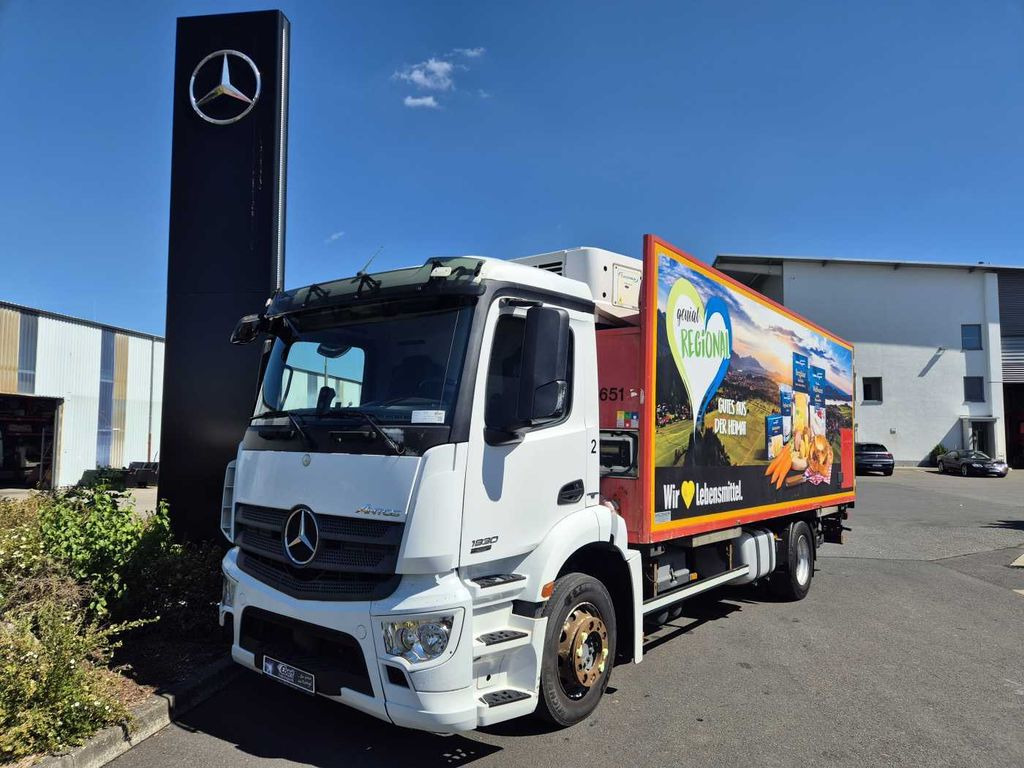 Mercedes-Benz Antos 1830 LL 4x2 Ladebordwand Carrier Supra 750 - Konteineru vedējs/ Kravas automašīna ar noņemamā virsbūve: foto 1 Mercedes-Benz Antos 1830 LL 4x2 Ladebordwand Carrier Supra 750 - Konteineru vedējs/ Kravas automašīna ar noņemamā virsbūve: foto 1