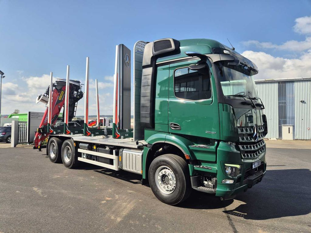 Mercedes-Benz Arocs 2651 L 6x4 Kran Epsilon TZ 12-86 Retarder Mercedes-Benz Arocs 2651 L 6x4 Kran Epsilon TZ 12-86 Retarder - Kokvedējs, Kravas auto ar manipulatoru: foto 2 Mercedes-Benz Arocs 2651 L 6x4 Kran Epsilon TZ 12-86 Retarder Mercedes-Benz Arocs 2651 L 6x4 Kran Epsilon TZ 12-86 Retarder - Kokvedējs, Kravas auto ar manipulatoru: foto 2