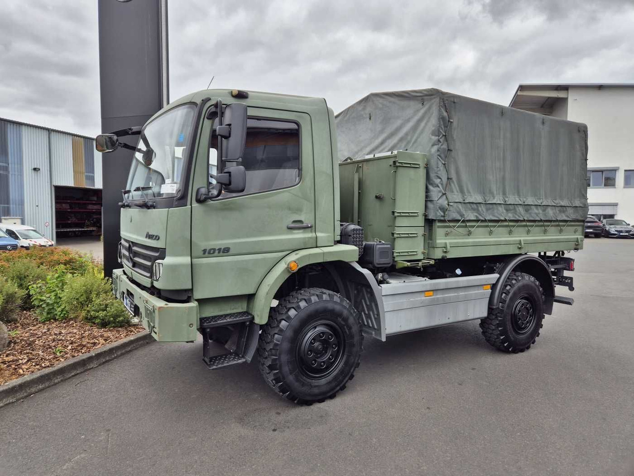 Mercedes-Benz Atego 1018 A 4x4 Singlebereifung 6 Stück vorh. - Bortu kravas automašīna/ Platforma: foto 4 Mercedes-Benz Atego 1018 A 4x4 Singlebereifung 6 Stück vorh. - Bortu kravas automašīna/ Platforma: foto 4