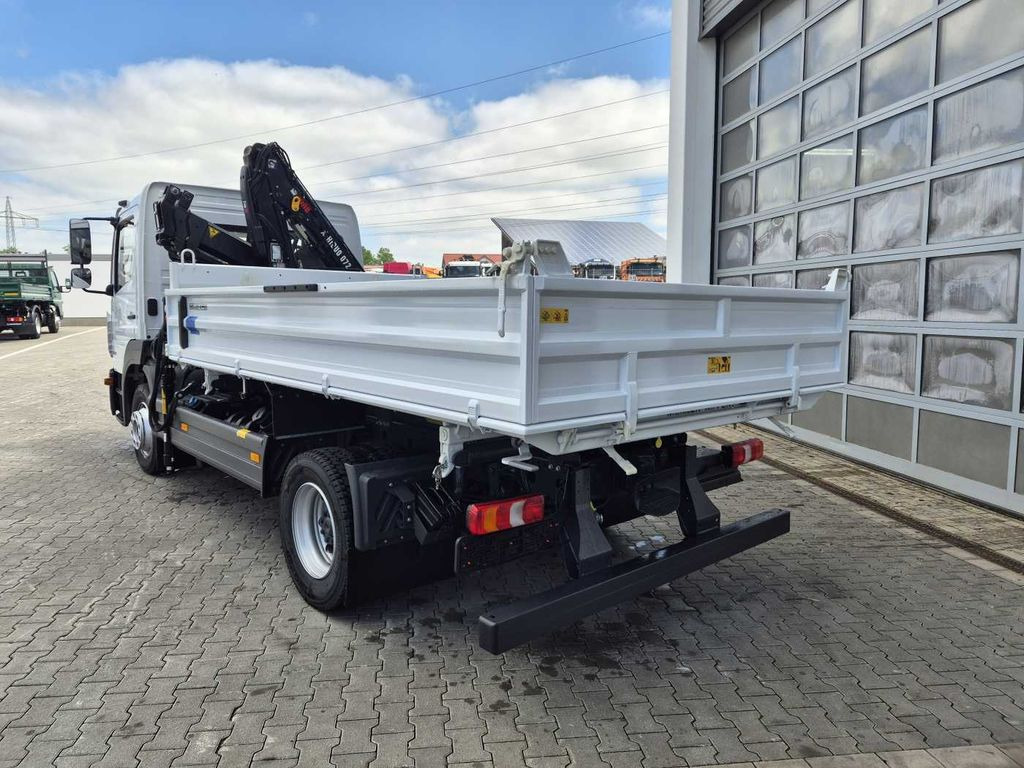 Jaunā Kravas automašīna pašizgāzējs, Kravas auto ar manipulatoru Mercedes-Benz Atego 1224 KK Kipper+Kran+Funk+Greifersteuerung: foto 6