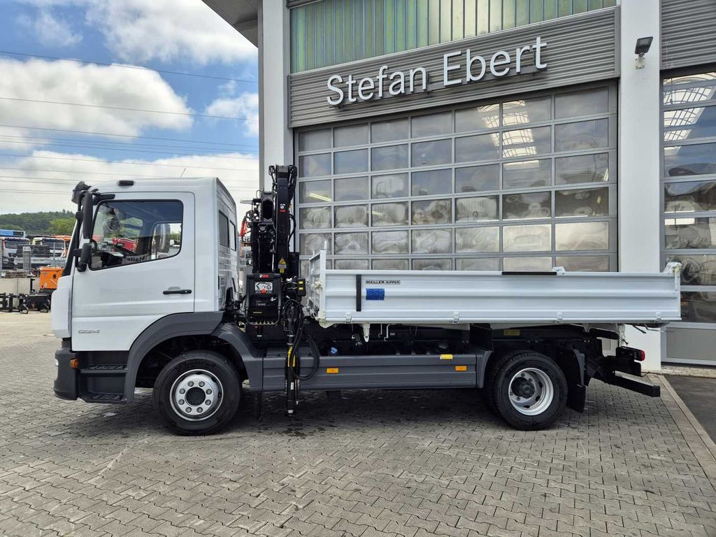 Mercedes-Benz Atego 1224 KK Kipper+Kran+Funk+Greifersteuerung - Kravas automašīna pašizgāzējs, Kravas auto ar manipulatoru: foto 4 Mercedes-Benz Atego 1224 KK Kipper+Kran+Funk+Greifersteuerung - Kravas automašīna pašizgāzējs, Kravas auto ar manipulatoru: foto 4
