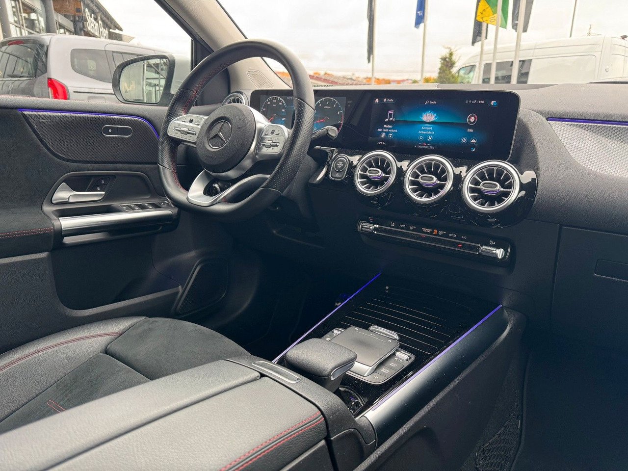 Sedans Mercedes-Benz B 200 AMG+Ambiente+360+LED+IHC+TotW: foto 17