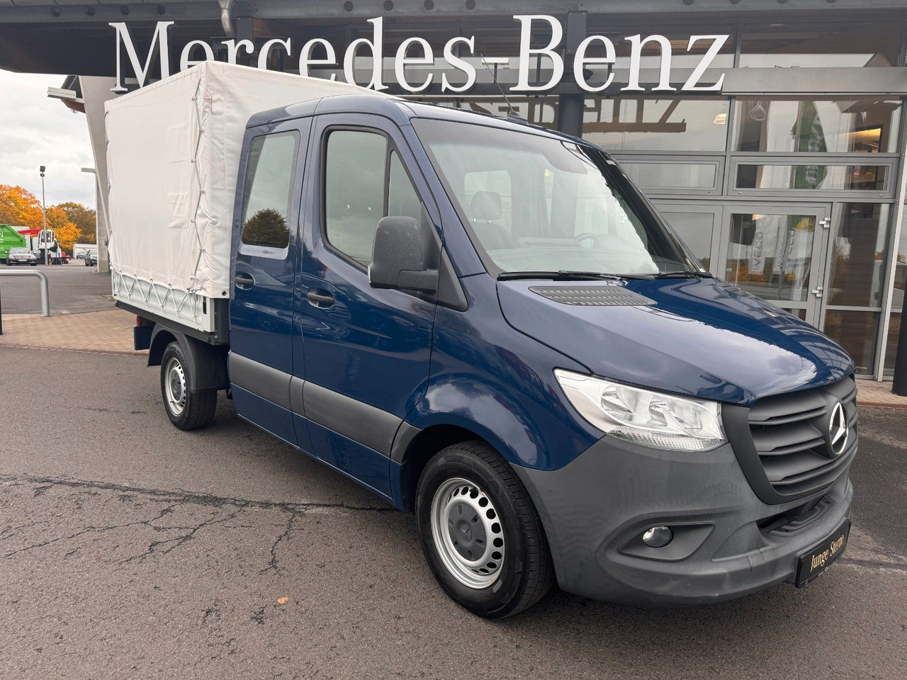 Mercedes-Benz Sprinter 215 CDI DoKa 9G Klima AHK SHZ - Furgons ar tentu, Kravas-pasažieru furgons: foto 1 Mercedes-Benz Sprinter 215 CDI DoKa 9G Klima AHK SHZ - Furgons ar tentu, Kravas-pasažieru furgons: foto 1