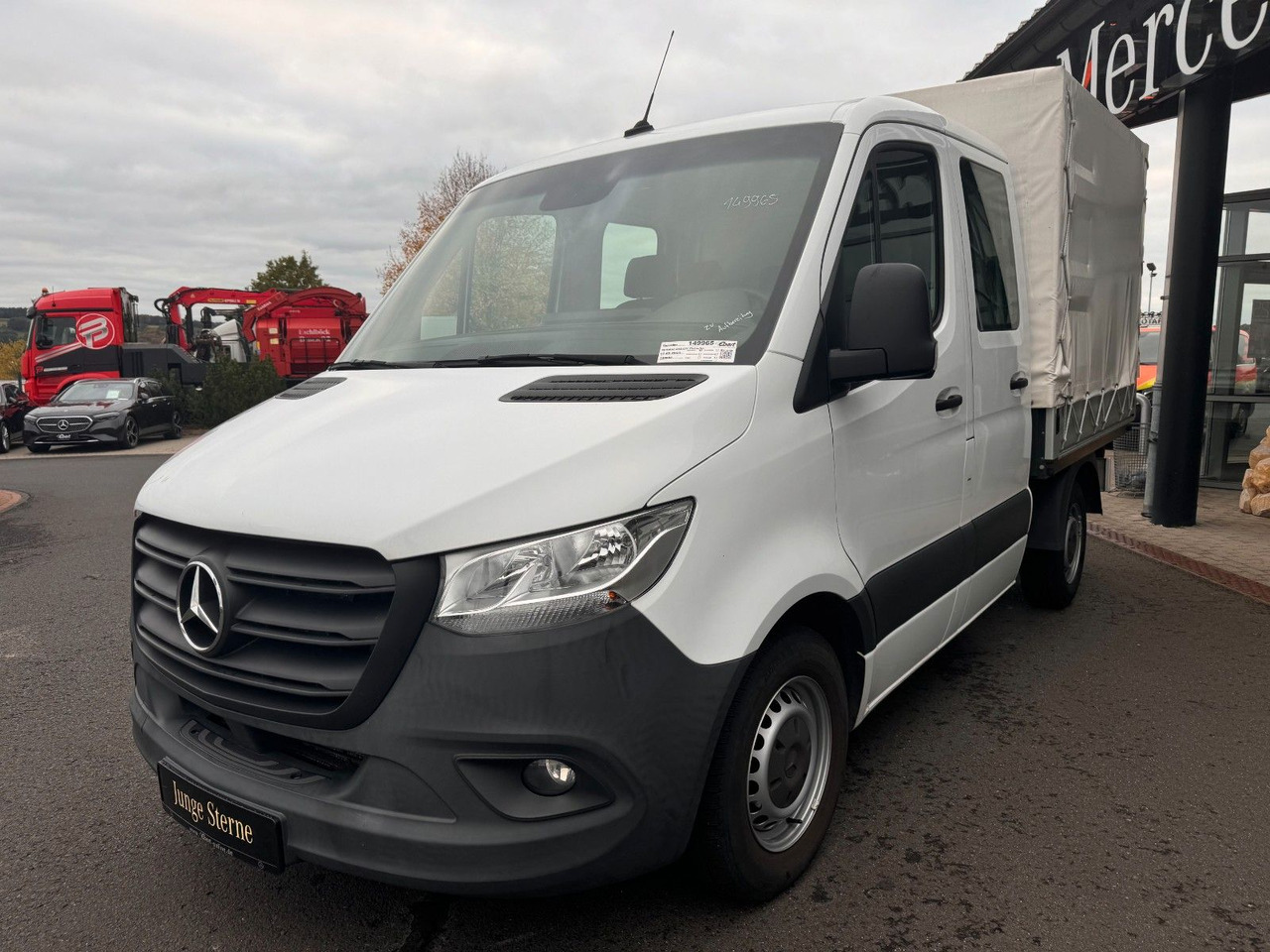Mercedes-Benz Sprinter 215 CDI DoKa 9G Klima AHK SHZ - Furgons ar tentu, Kravas-pasažieru furgons: foto 3 Mercedes-Benz Sprinter 215 CDI DoKa 9G Klima AHK SHZ - Furgons ar tentu, Kravas-pasažieru furgons: foto 3