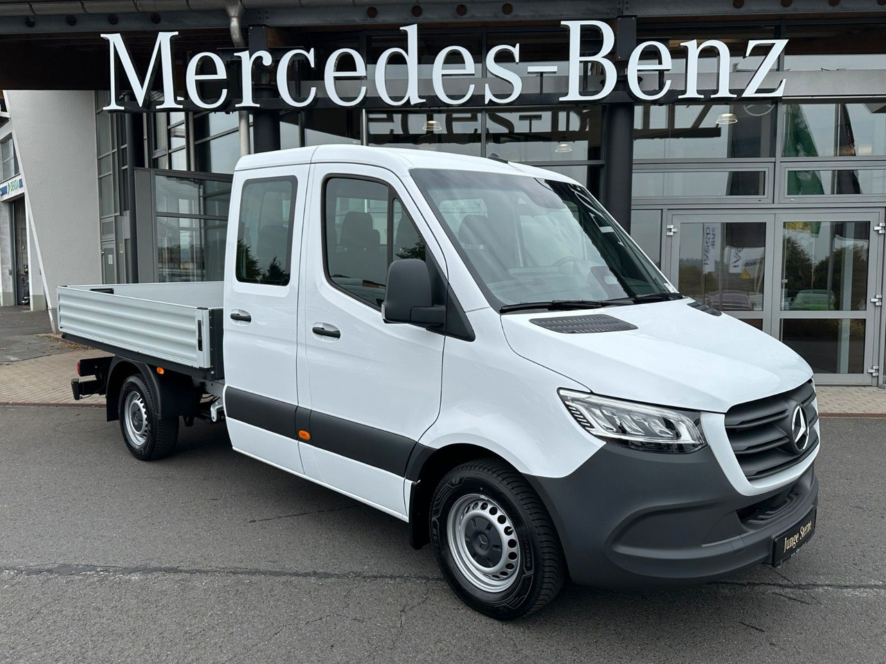 Mercedes-Benz Sprinter 317 CDI 3665 9G DoKa AHK Klima - Furgons ar tentu, Kravas-pasažieru furgons: foto 1 Mercedes-Benz Sprinter 317 CDI 3665 9G DoKa AHK Klima - Furgons ar tentu, Kravas-pasažieru furgons: foto 1