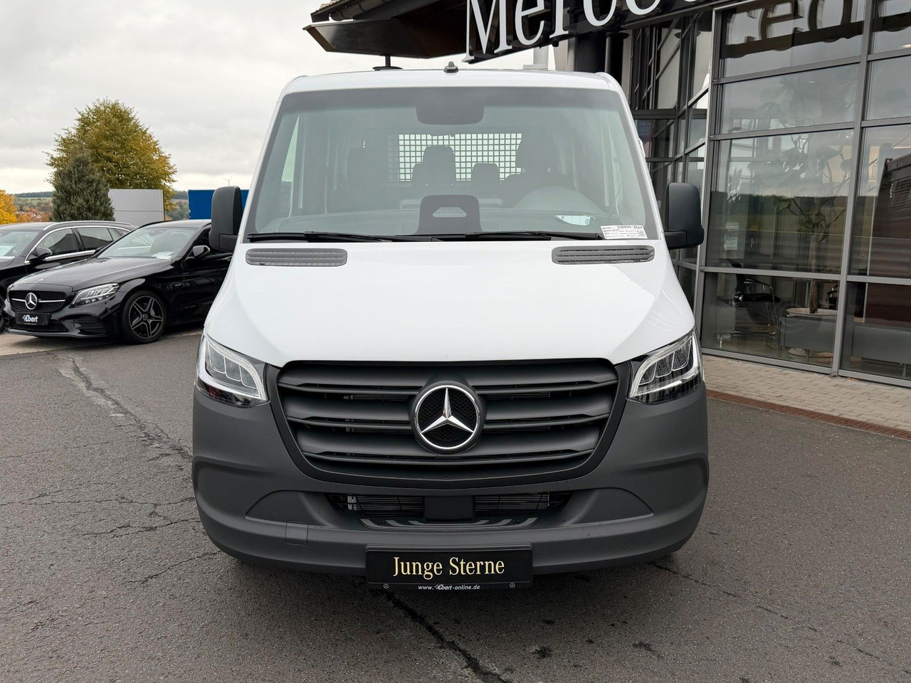 Mercedes-Benz Sprinter 319 CDI 3665 DoKa AHK Klima LED - Furgons ar tentu, Kravas-pasažieru furgons: foto 2 Mercedes-Benz Sprinter 319 CDI 3665 DoKa AHK Klima LED - Furgons ar tentu, Kravas-pasažieru furgons: foto 2