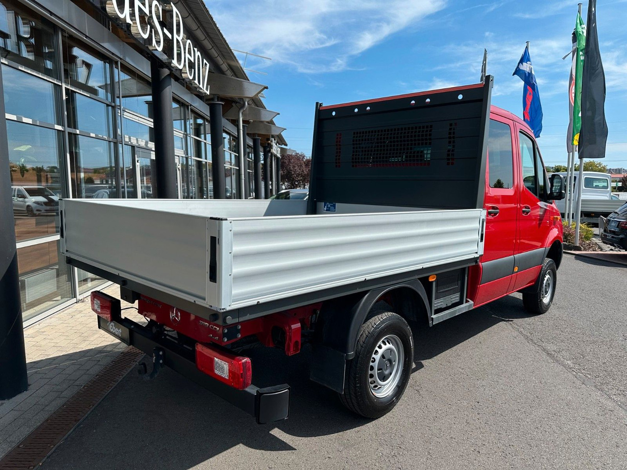 Mercedes-Benz Sprinter 319 CDI 4x4 DoKa Klima AHK3,5to - Automašīna ar kravas platformu, Kravas-pasažieru furgons: foto 4 Mercedes-Benz Sprinter 319 CDI 4x4 DoKa Klima AHK3,5to - Automašīna ar kravas platformu, Kravas-pasažieru furgons: foto 4
