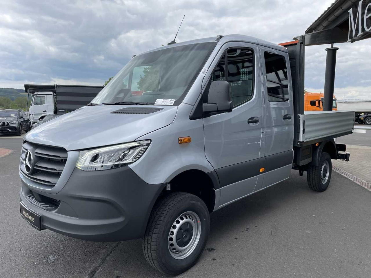 Mercedes-Benz Sprinter 319 CDI 4x4 DoKa Klima Stdheiz AHK LED - Furgons ar tentu: foto 3 Mercedes-Benz Sprinter 319 CDI 4x4 DoKa Klima Stdheiz AHK LED - Furgons ar tentu: foto 3