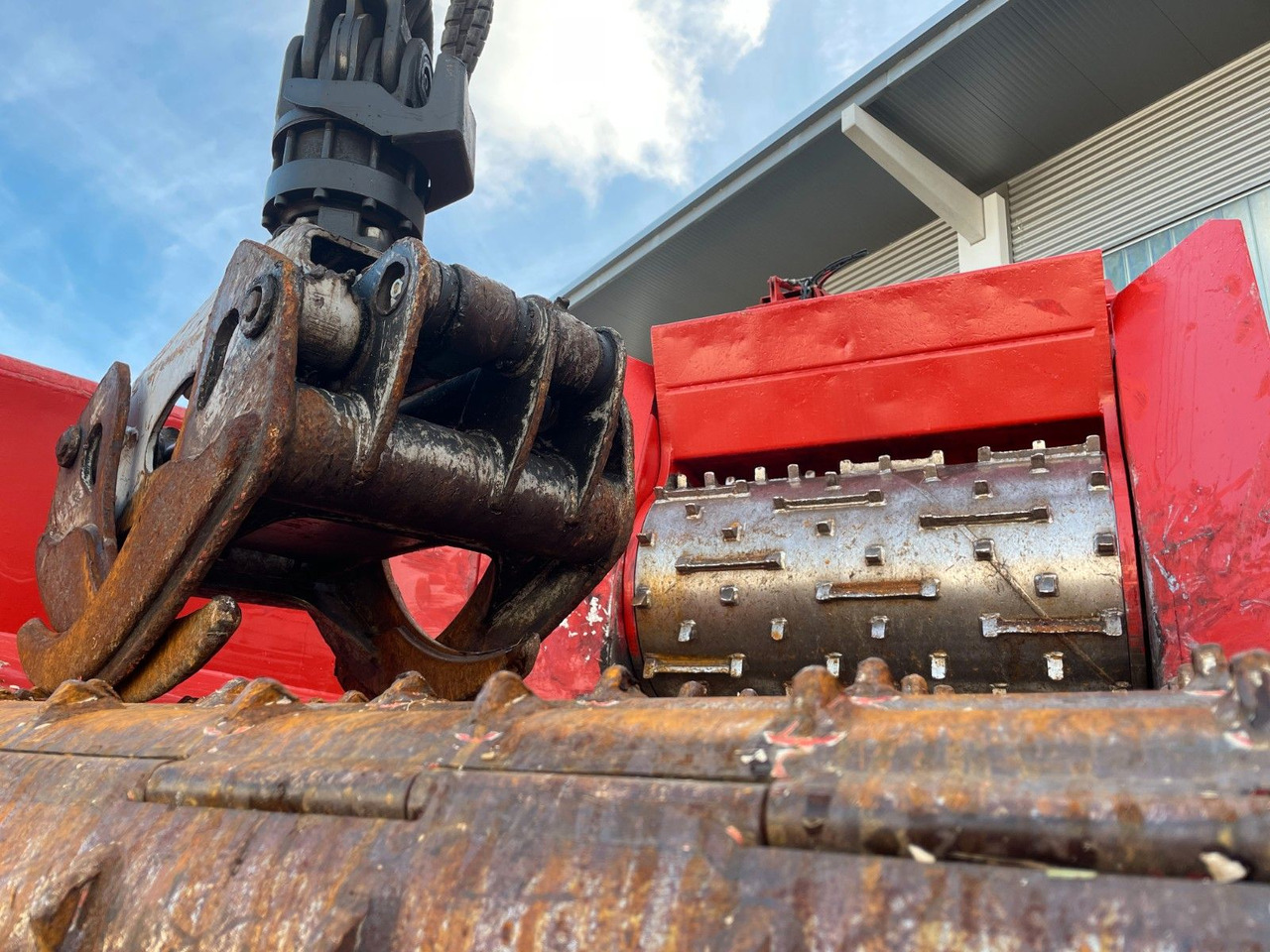 Kokvedējs, Kravas auto ar manipulatoru Mercedes-Benz TUROX 8x8 Eschlböck Biber 92 Holzhacker / 1.512h: foto 13