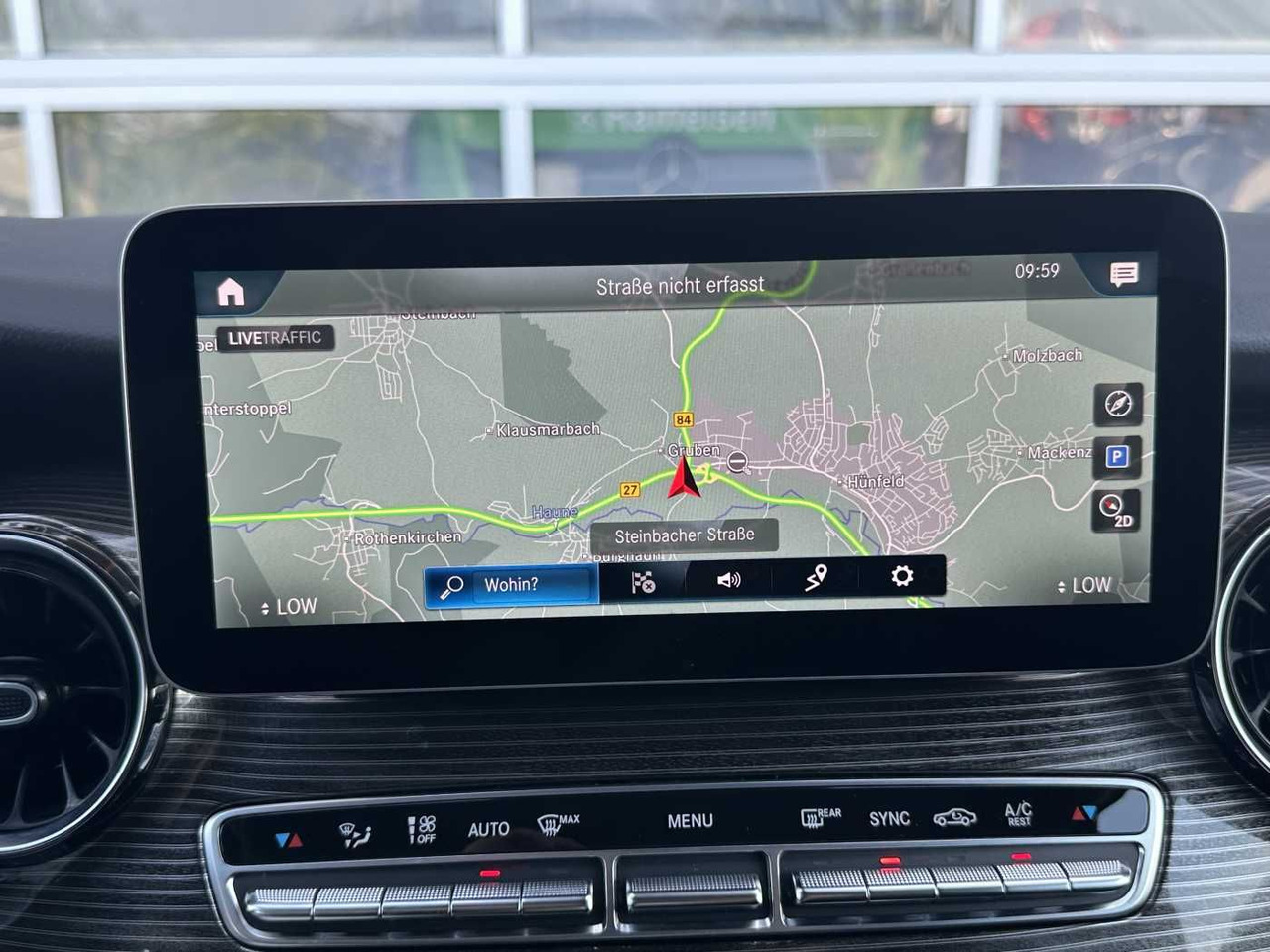 Pasažieru furgons Mercedes-Benz V 300 d AVA ED 6Sitze Burmester 360Kamera el Tür: foto 14