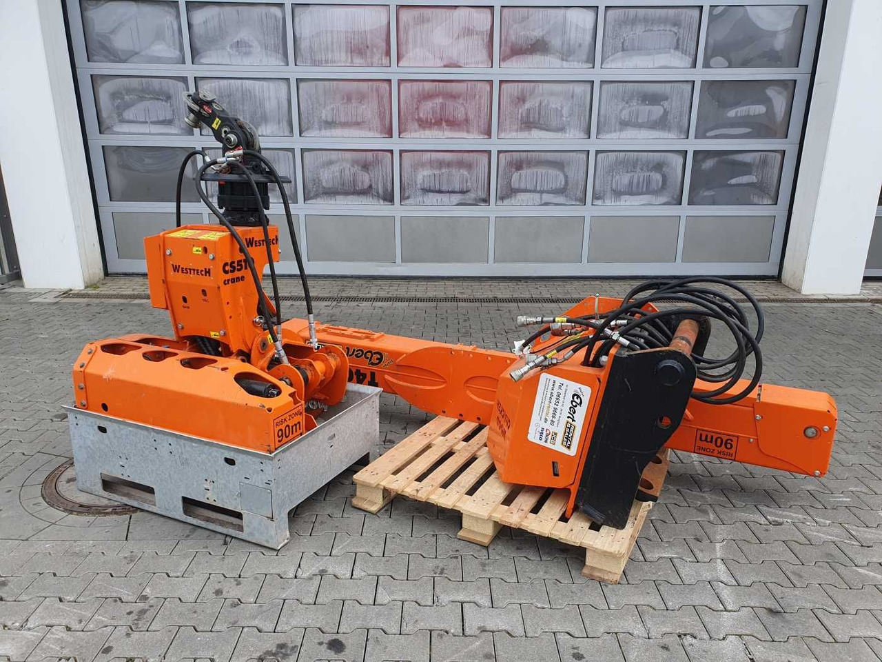 Westtech Woodcracker T4000 / CS510 / MS21 / DEMO - Meža tehnika: foto 2 Westtech Woodcracker T4000 / CS510 / MS21 / DEMO - Meža tehnika: foto 2