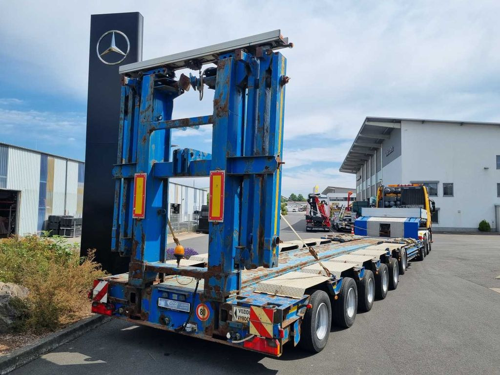 Goldhofer STZ-H6-57/80A Teleskop-Tieflader Waggontransport - Puspiekabe: foto 2 Goldhofer STZ-H6-57/80A Teleskop-Tieflader Waggontransport - Puspiekabe: foto 2
