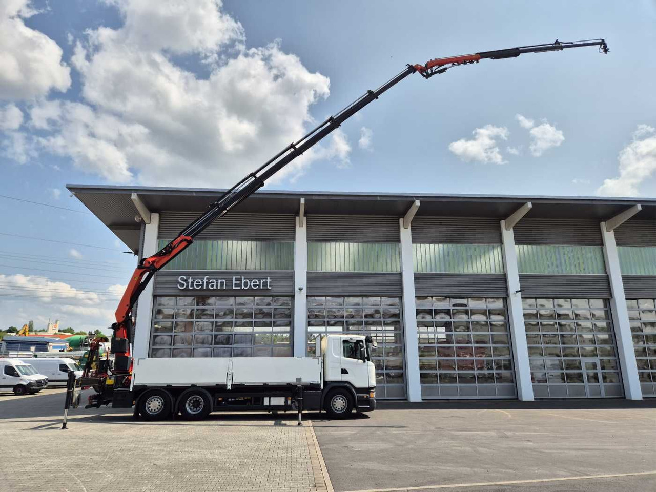 Scania G410 LB6x2*4HNB Palfinger PK 34002-SH E+JIB - Kravas auto ar manipulatoru: foto 1 Scania G410 LB6x2*4HNB Palfinger PK 34002-SH E+JIB - Kravas auto ar manipulatoru: foto 1