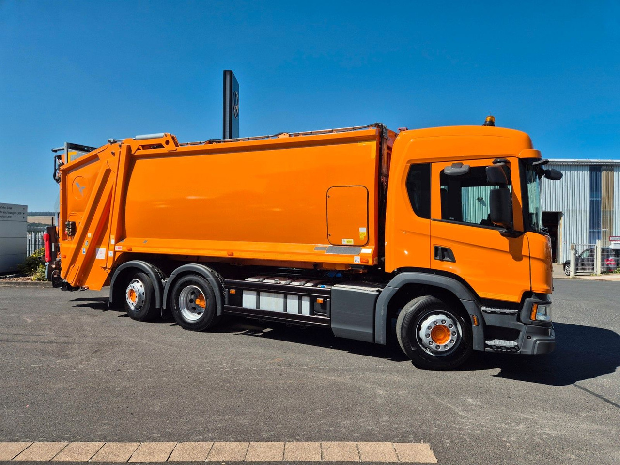 Scania P 320 B6x2*4NA Olympus 21 W ASF Hecklader - Atkritumu vedējs: foto 5 Scania P 320 B6x2*4NA Olympus 21 W ASF Hecklader - Atkritumu vedējs: foto 5