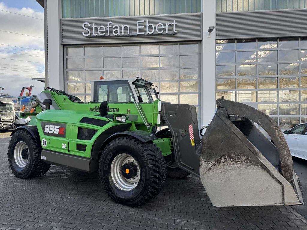 Sennebogen 355 E / Greifschaufel / nur 2.260h! - Teleskopiskais iekrāvējs: foto 1 Sennebogen 355 E / Greifschaufel / nur 2.260h! - Teleskopiskais iekrāvējs: foto 1