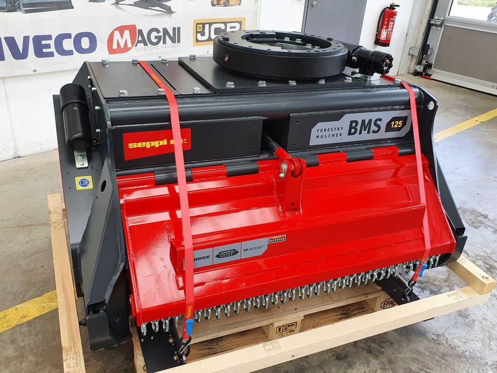 Jaunā Meža mulčeris Seppi M. BMS 125 / 13-30t Forstmulcher Drehmotor: foto 8