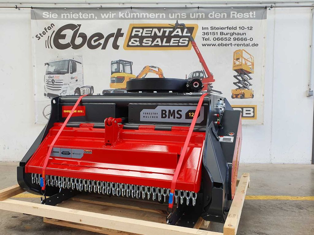 Seppi M. BMS 125 / 13-30t Forstmulcher Drehmotor - Meža mulčeris: foto 1 Seppi M. BMS 125 / 13-30t Forstmulcher Drehmotor - Meža mulčeris: foto 1
