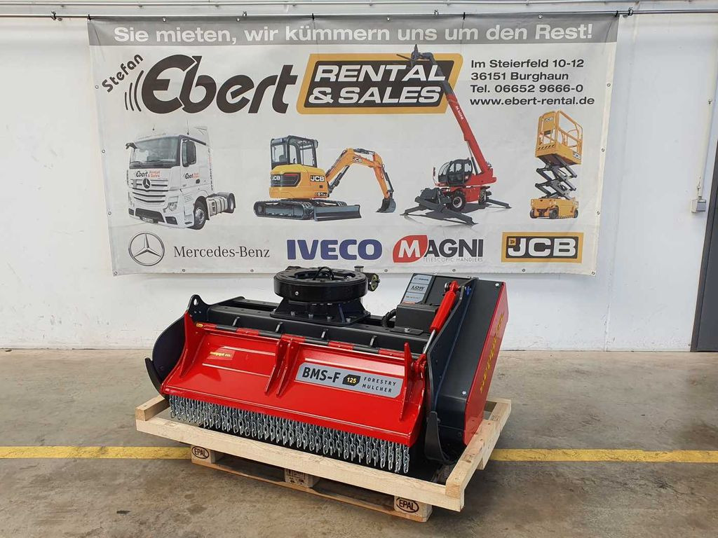Seppi M. BMS-F 125 Forstmulcher 10-20t Drehmotor - Meža mulčeris: foto 1 Seppi M. BMS-F 125 Forstmulcher 10-20t Drehmotor - Meža mulčeris: foto 1