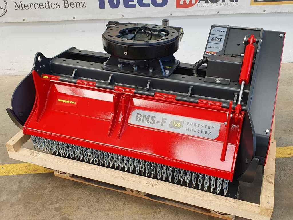 Seppi M. BMS-F 125 Forstmulcher 10-20t Drehmotor - Meža mulčeris: foto 2 Seppi M. BMS-F 125 Forstmulcher 10-20t Drehmotor - Meža mulčeris: foto 2